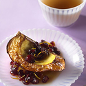 Baked Acorn Squash with Cranberry-Orange Sauce