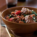 Beef, Bean and Spinach Rago�t